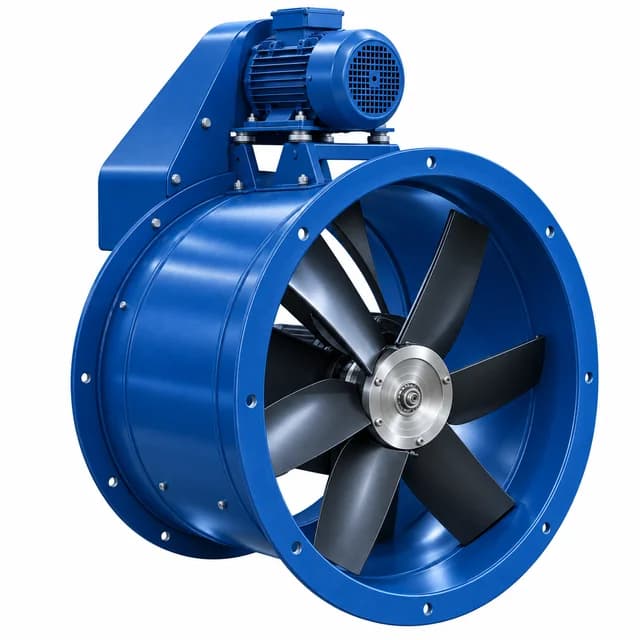 Render de Axial Tubular Acionamento Indireto