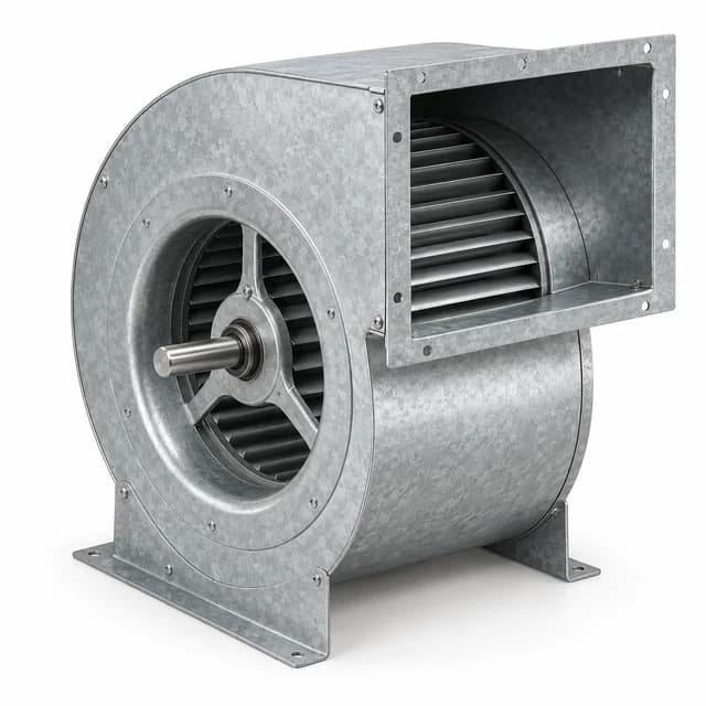 Render de Ventiladores Sirocco